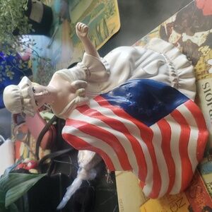 Doll with American Flag!